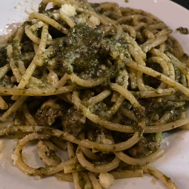 Pasta con pesto di cime di rapa - Bello&Buono, Milan