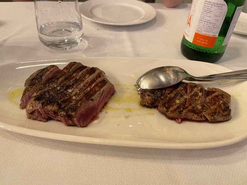 Tagliata di fassona con sale profumato al rosmarino  - San Silvestro in Cantina, Bologna