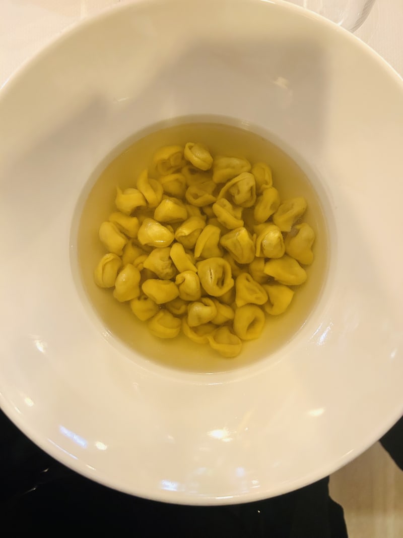 Tortellini in brodo di cappone  - San Silvestro in Cantina, Bologna