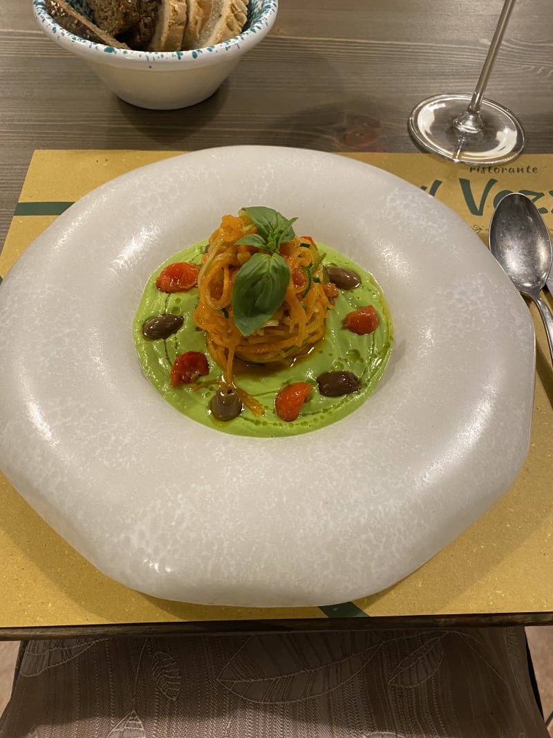 Primo : Zuchinni and Carrot Spaghetti  - Il Vezzo, Florence