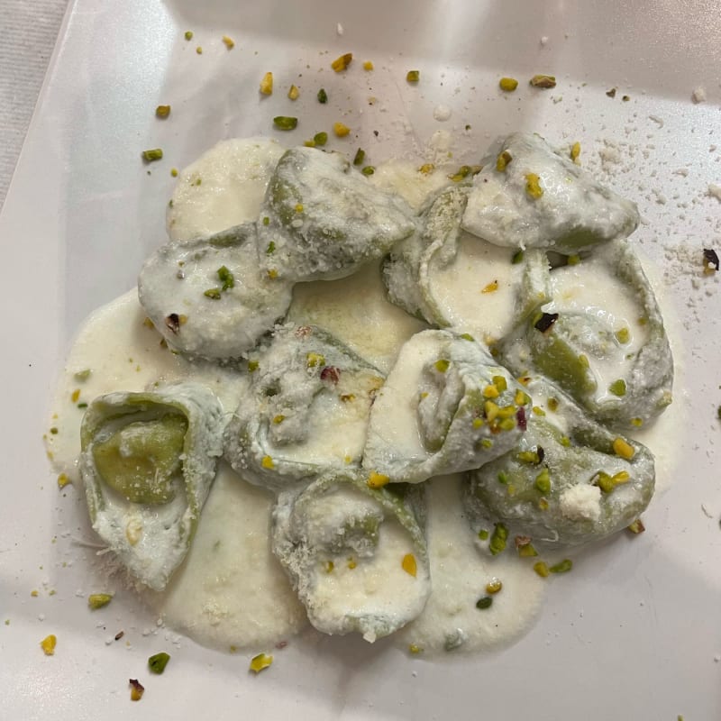 Balanzoni in granella di pistacchio  - Trattoria Siro, Bologna