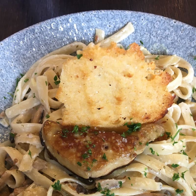 Tagliatelles aux champignons et foie gras - Il Ristorante Marquette-lez-Lille