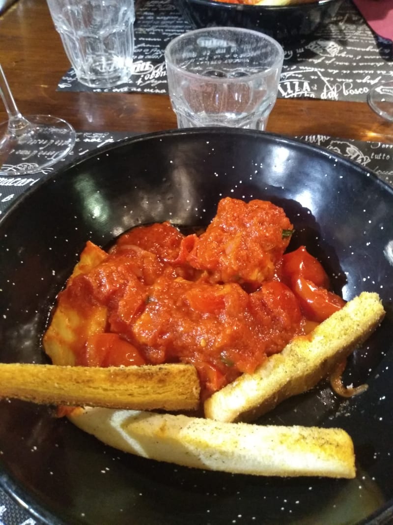 Baccalà al pomodoro - Barrique 61, Rome