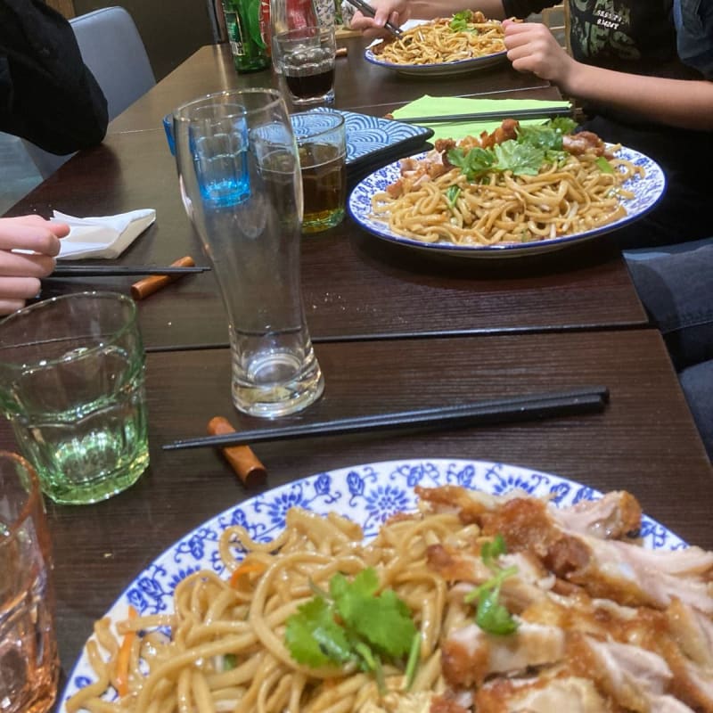 Nouilles sautées poulet croustillant  - Les Nouilles Dansantes, Paris