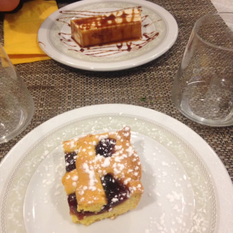 Crostata e panna cotta - Il Minestraio, Bologna