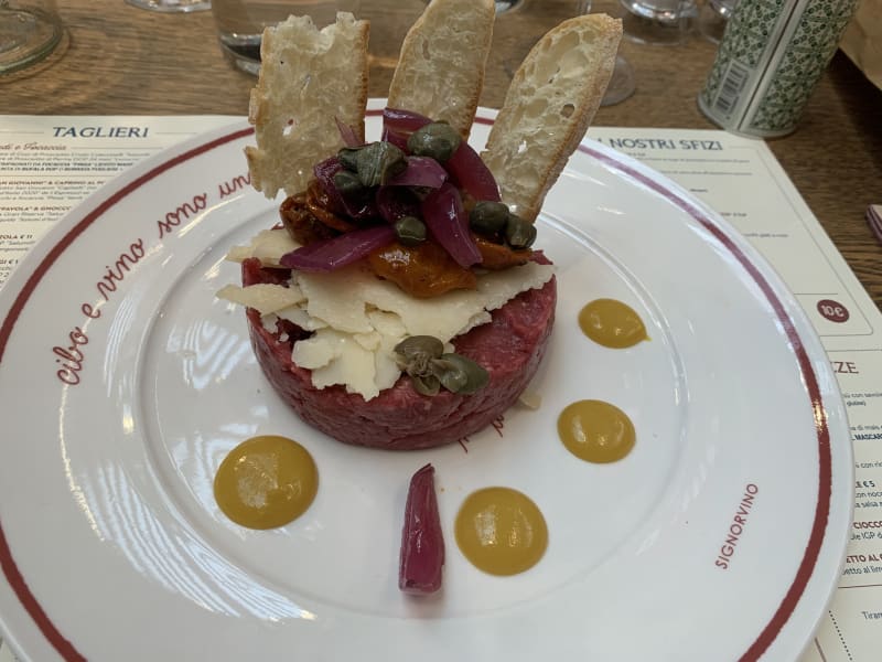 Tartare di manzo  - Signorvino - Arese