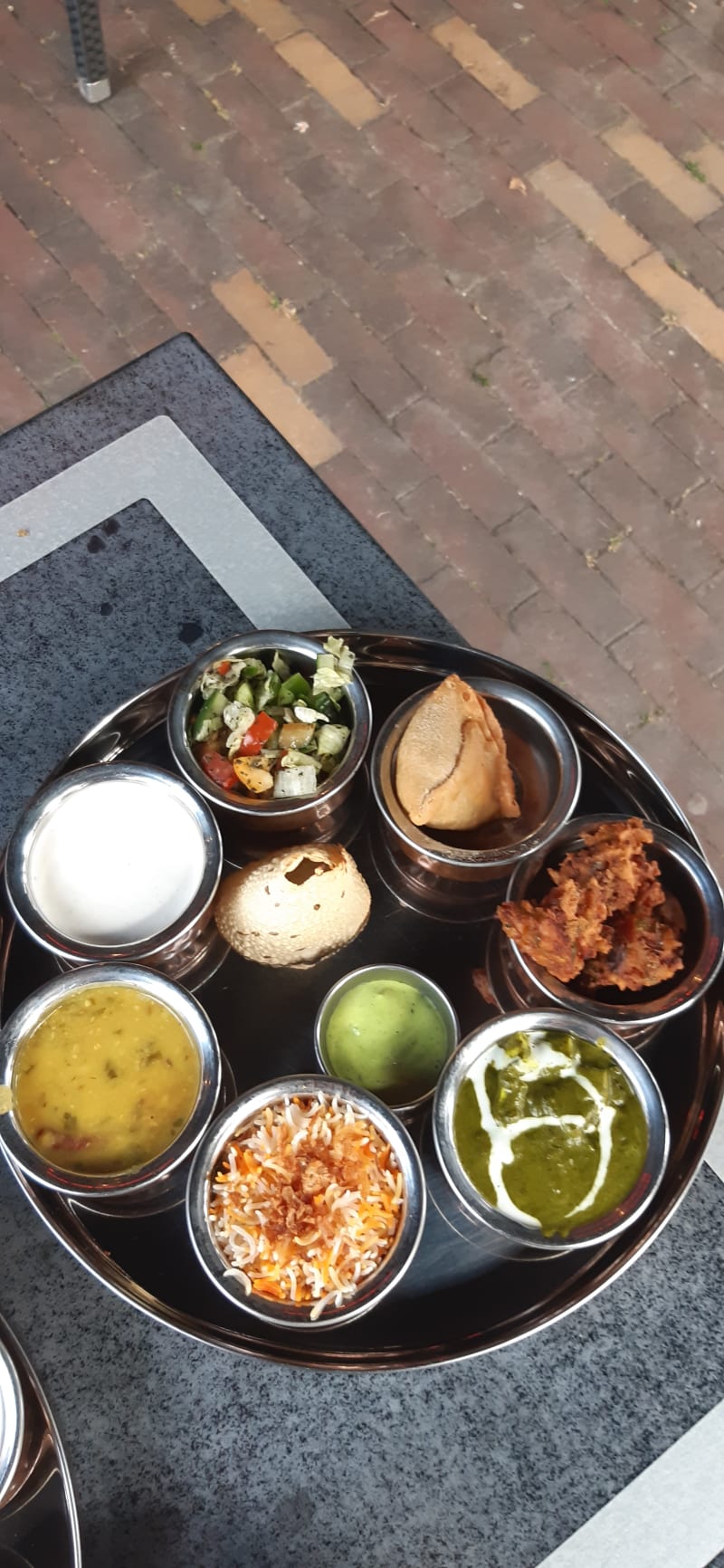 Gujarati  Thali - Namastey India, Veenendaal