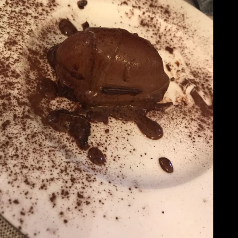 nn ricordo il nome ma a metà tra una mousse e un semifreddo..delizioso - Pescheria de Angeli, Milan