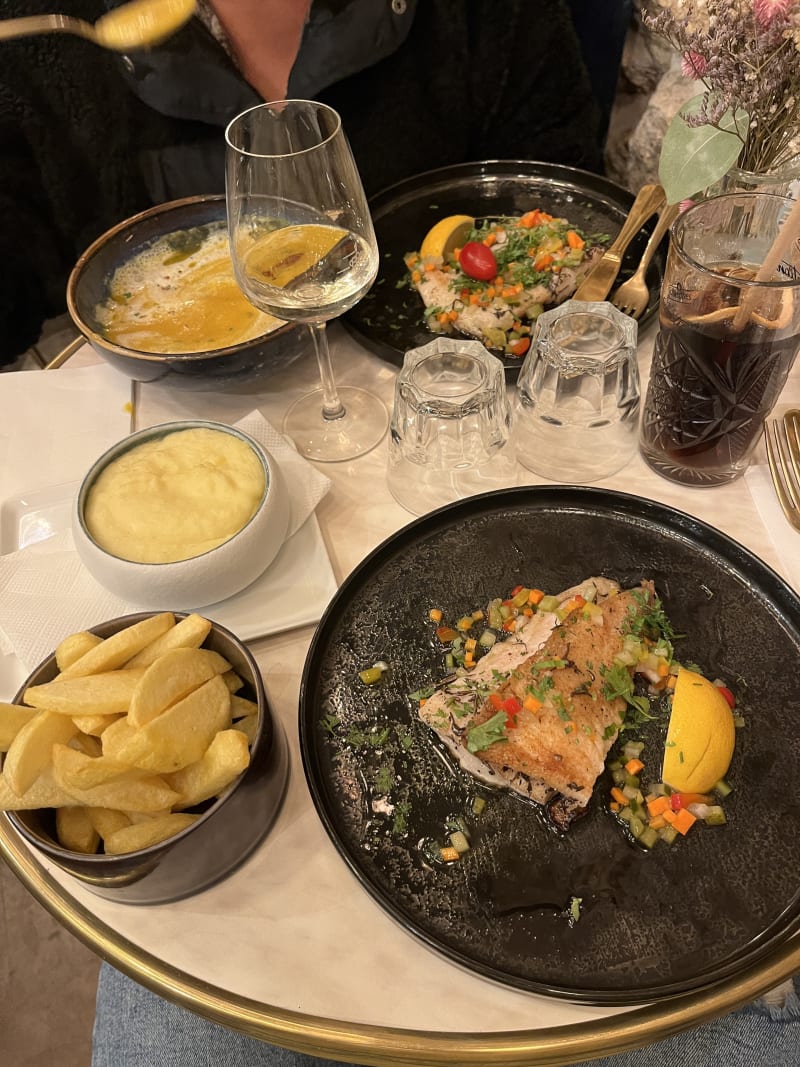 Filet de poisson du  four, legume ou frite maison - 2eme  Cru, Paris