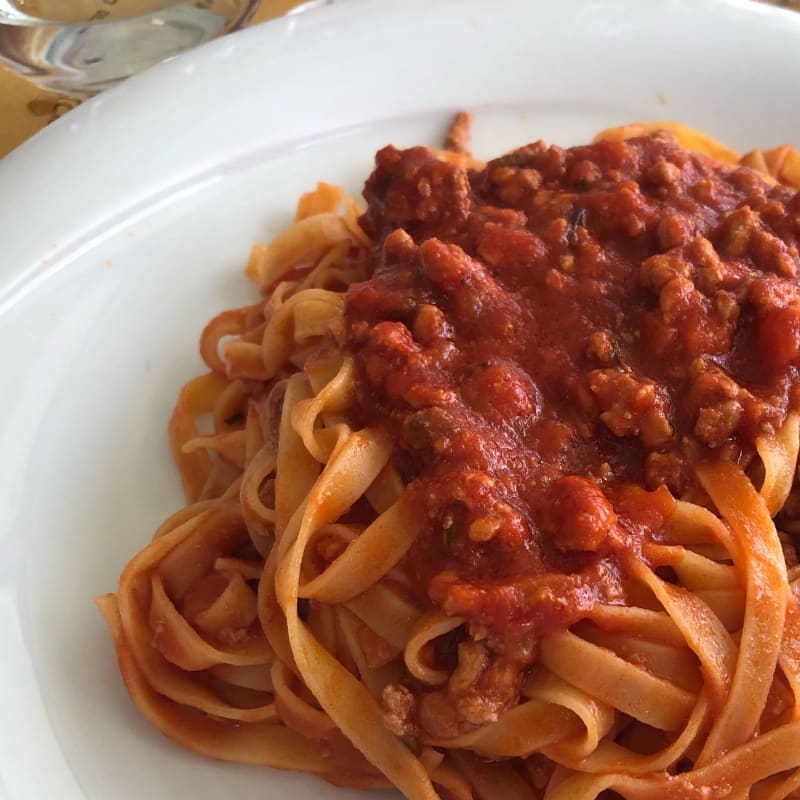 Tagliatelle al ragù - Griglieria da Marco