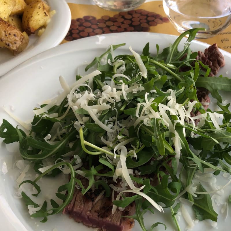 Tagliata rucola e grana - Griglieria da Marco