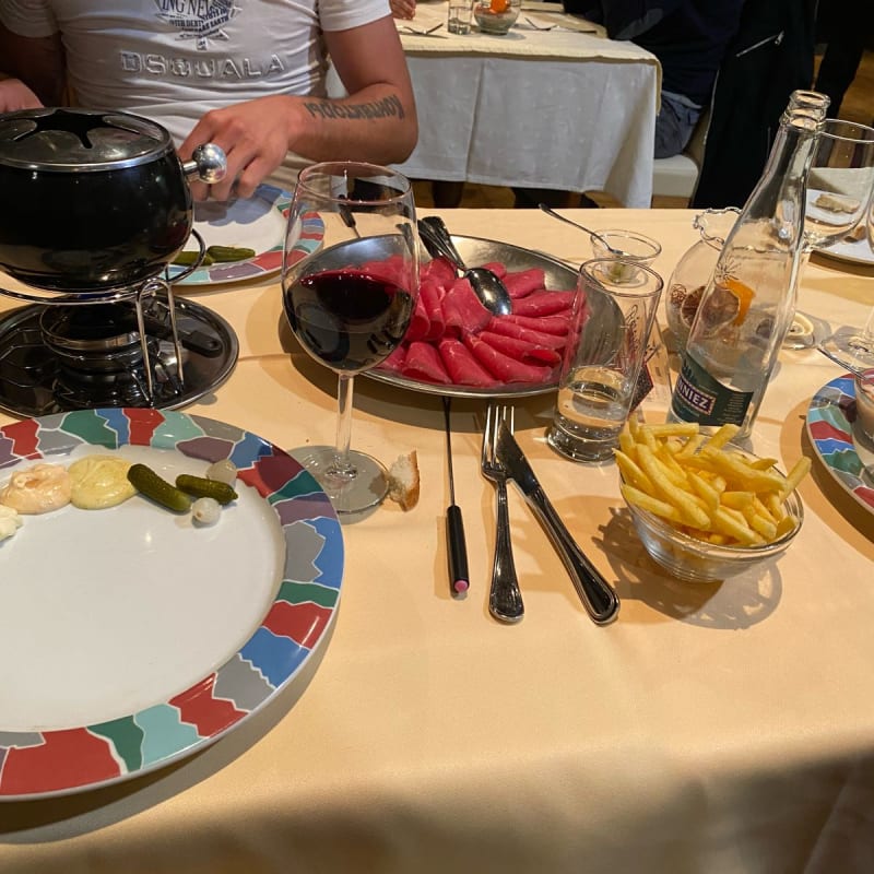 Fondue chinoise  - Le Bourgeois, Sierre