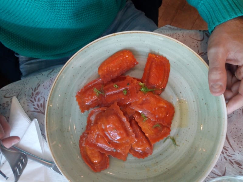 Ravioli di salmone - Vincent Bistró