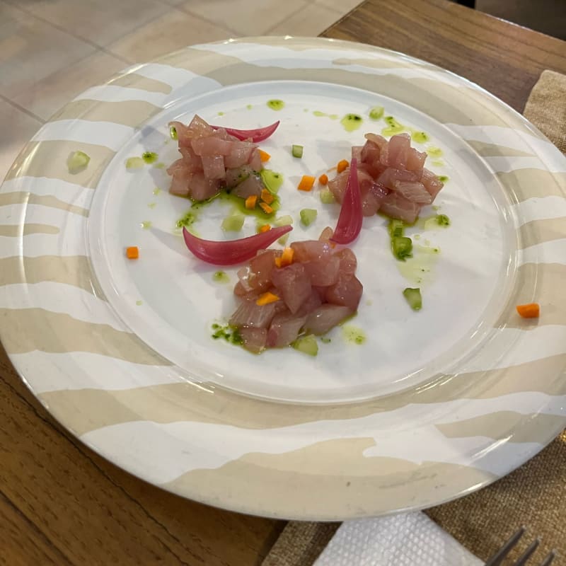 Tartare di ricciola - Re Baldovino, Battipaglia