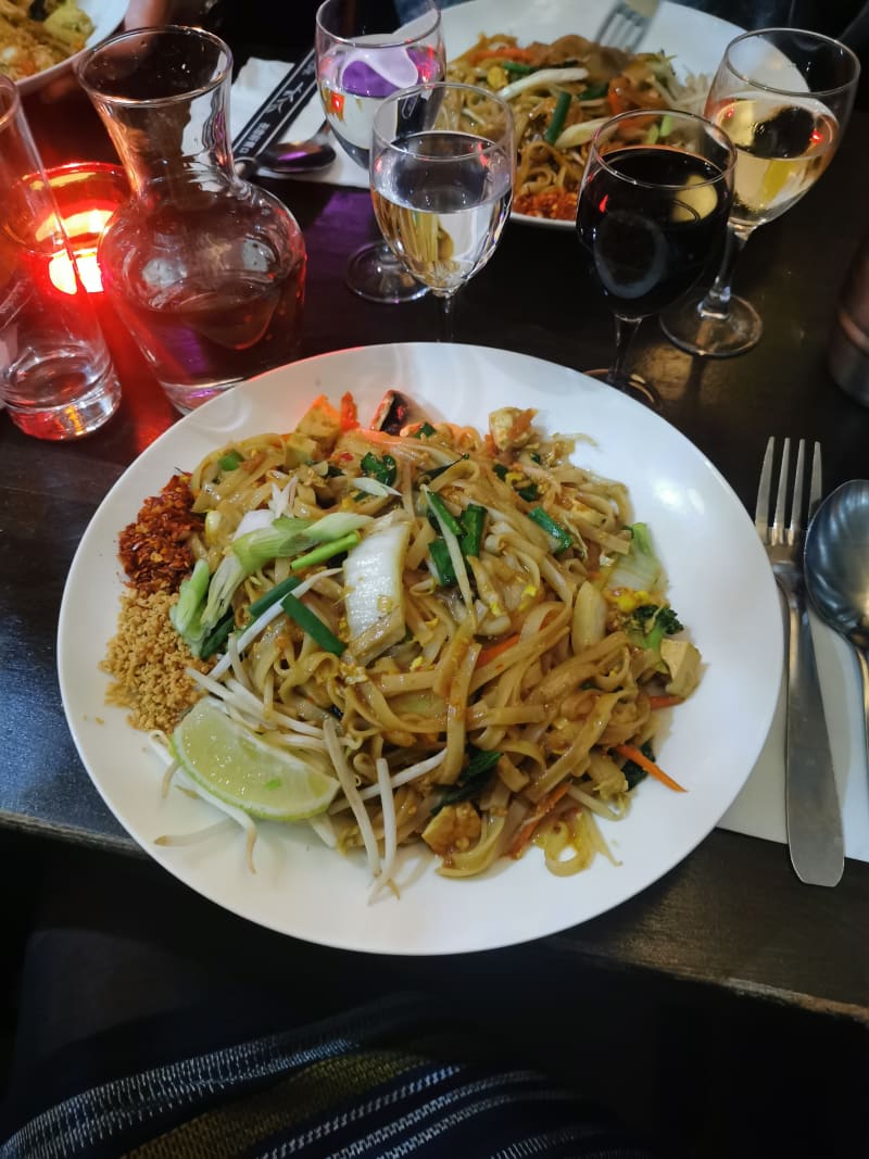 Pad Thai tofu et légumes  - Le Chef Thaï, Paris