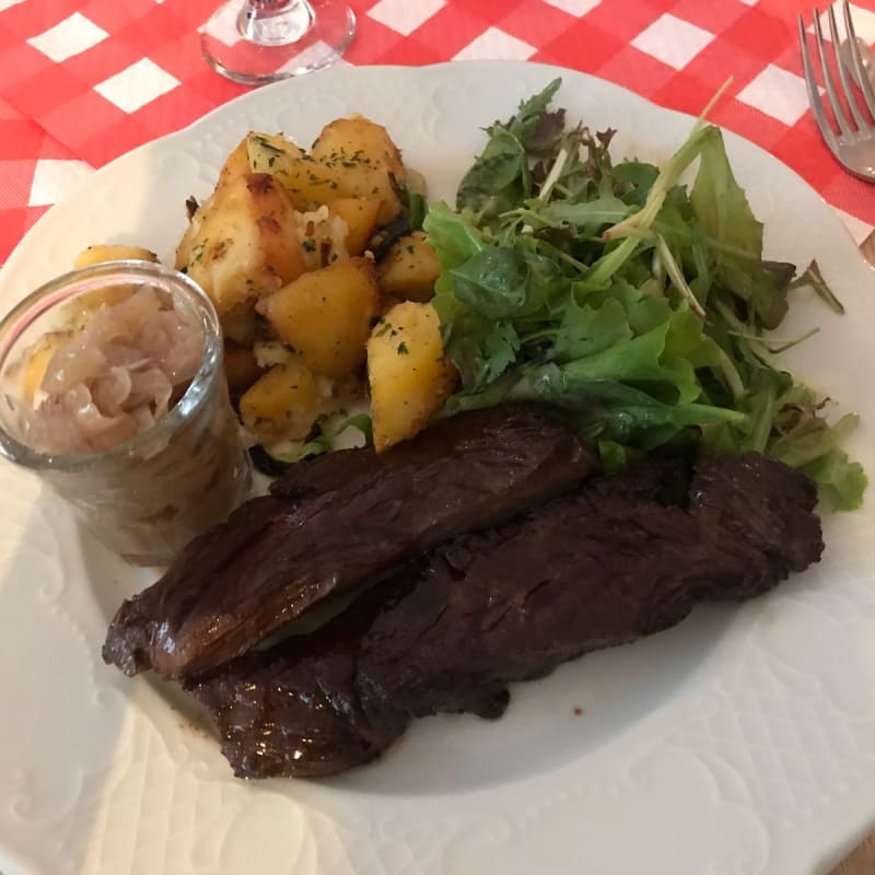 Onglet bœuf échalotes  - Le Michelet, Boulogne-Billancourt