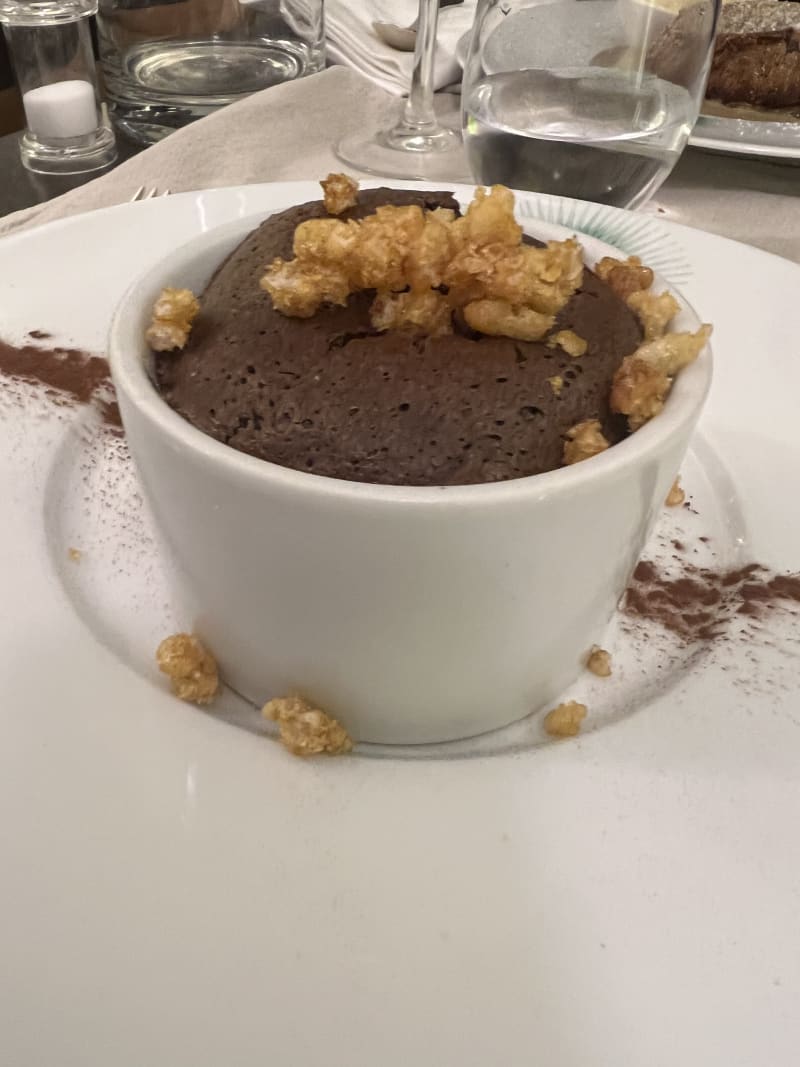 Chocolade soufflé  - Chez Gabrielle, Paris