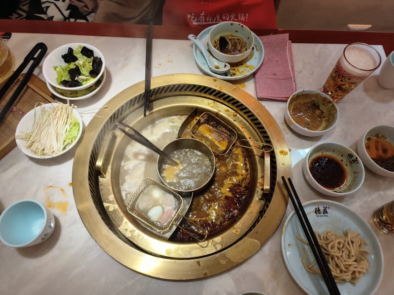 De Zhuang Hotpot, Rome