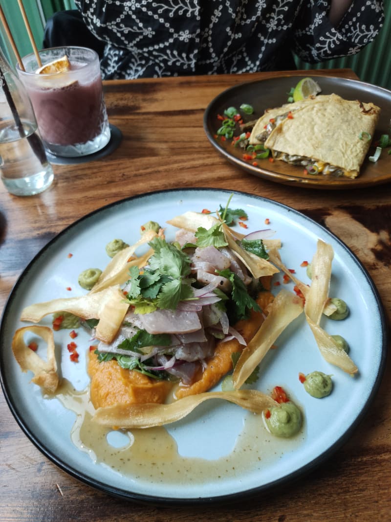 Ceviche & Quesadilla Nopales - Cabron, Amsterdam