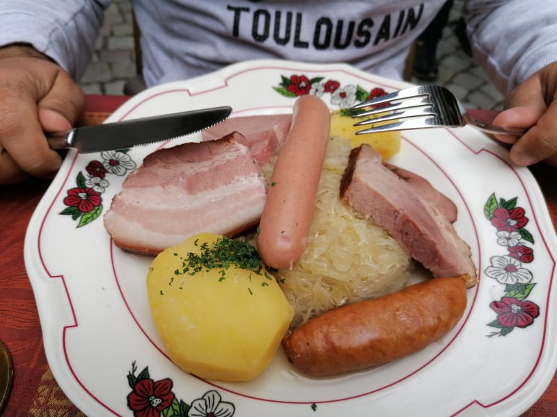 Choucroute alsacienne au Riesling - Au Vieux Strasbourg, Strasbourg