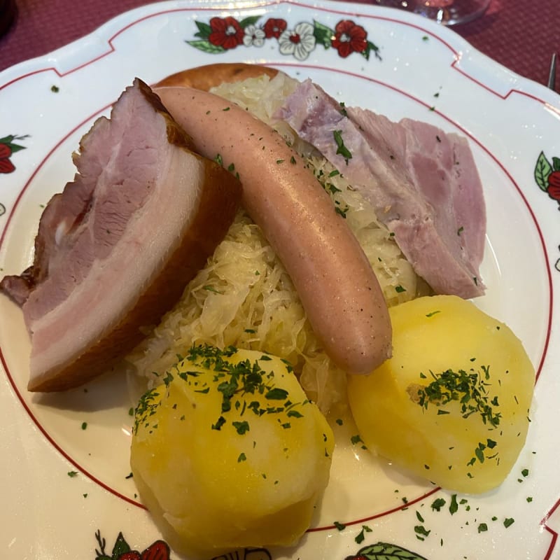 Choucroute alsacienne au Riesling - Au Vieux Strasbourg, Strasbourg