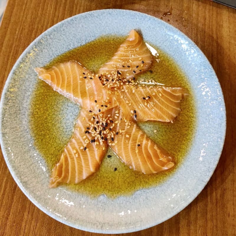 Carpaccio di salmone - Sushi Xin, Rome