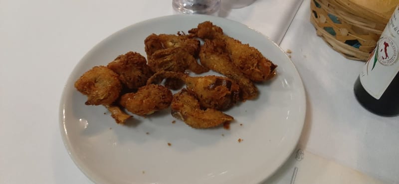 Carciofi in tempura - Blu Marino, Turin