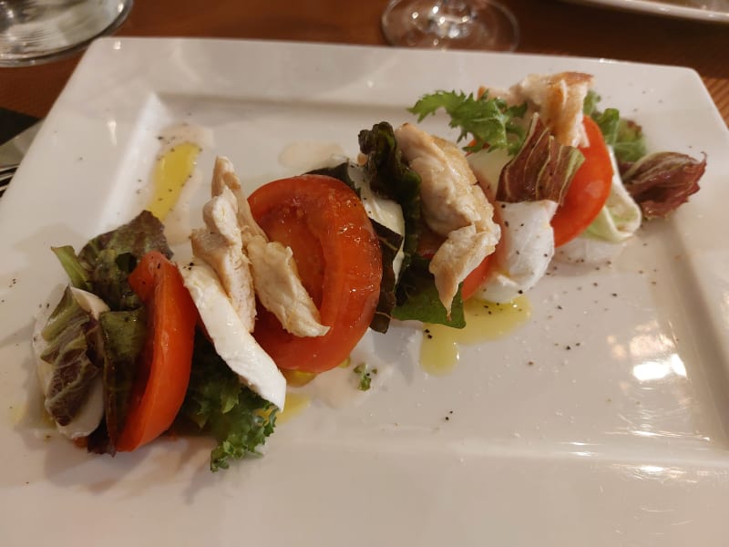 Pollo caprese - Toccoferro, Rome