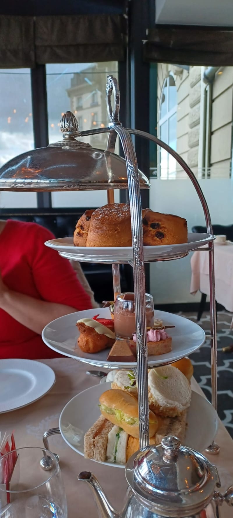 Windows Afternoon Tea at Hotel d'Angleterre, Geneva