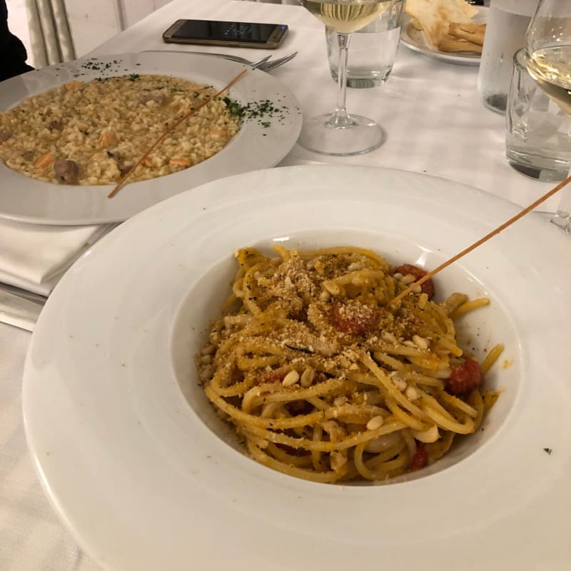 Spaghetti ai calamari - Ristorante Molino Rosso, Imola