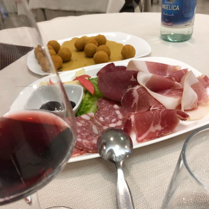 Salumi ottimi e non i classici affettati dozzinali, unica pecca poca quantità  - Massimino, Anguillara Sabazia