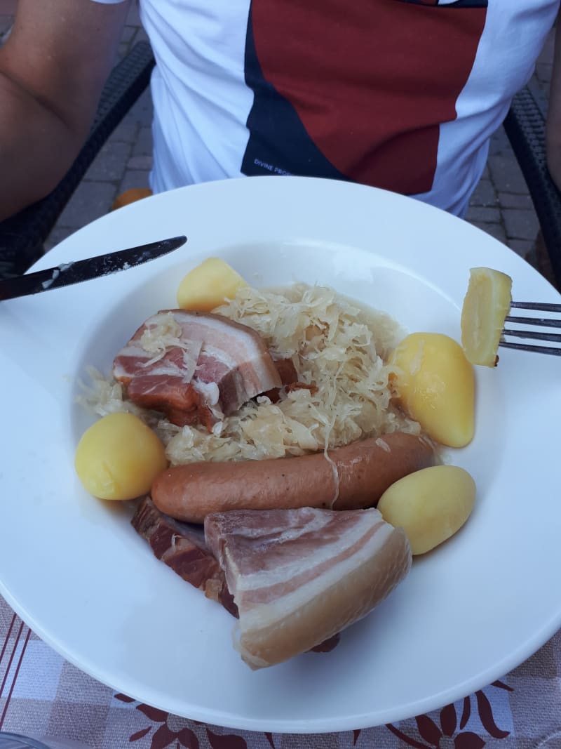 Choucroute - La Ferme du Pape, Eguisheim