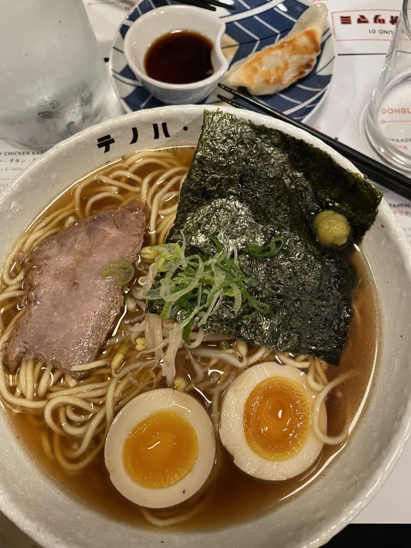 Yuzukosho tori shoyu ramen - Tenoha & Ramen, Milan