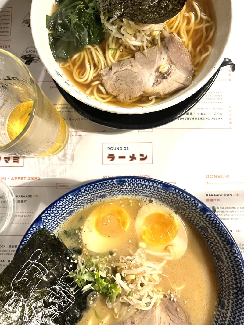 Shirogoma miso ramen - Tenoha & Ramen, Milan