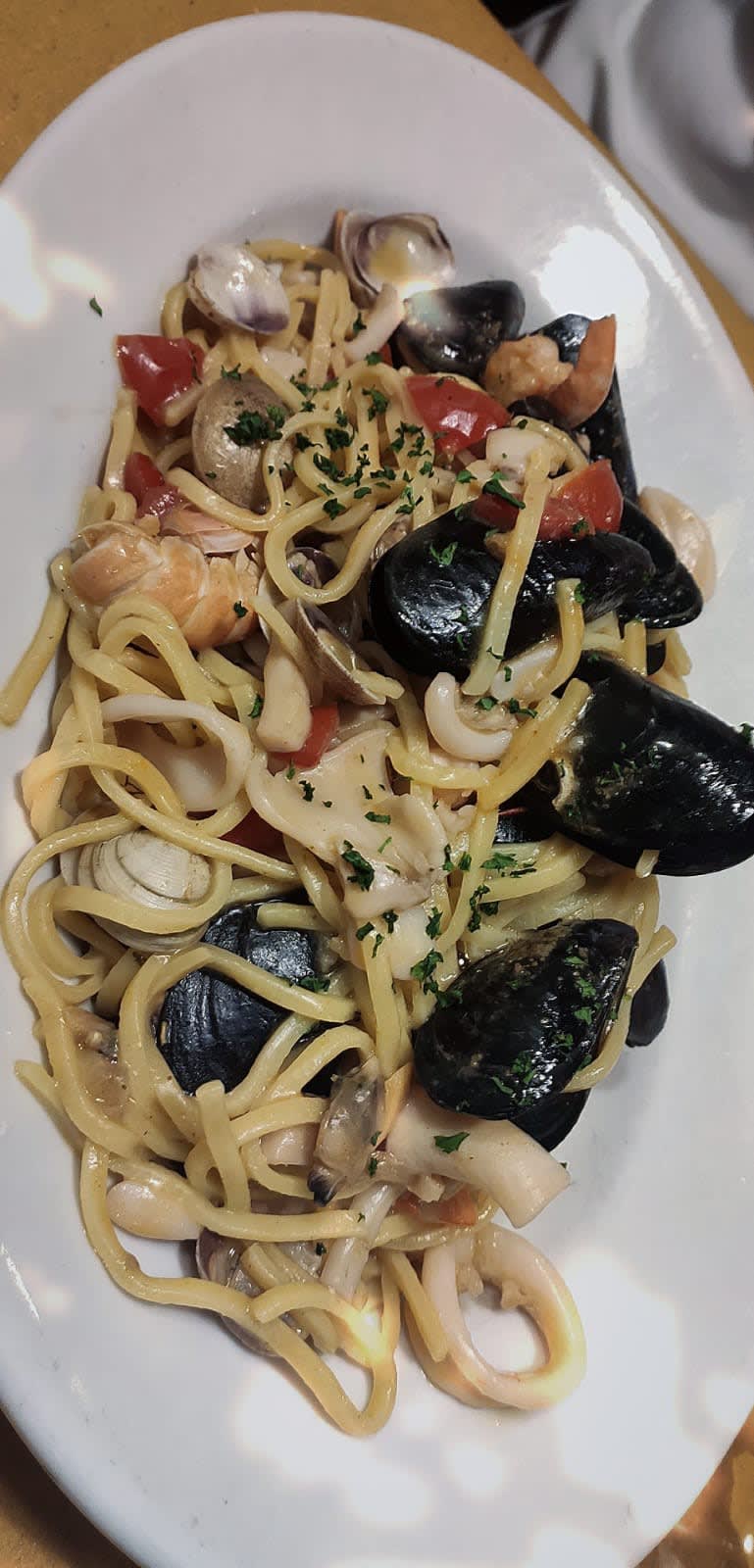 Tagliolini freschi allo scoglio - Da Ciarro, Fano