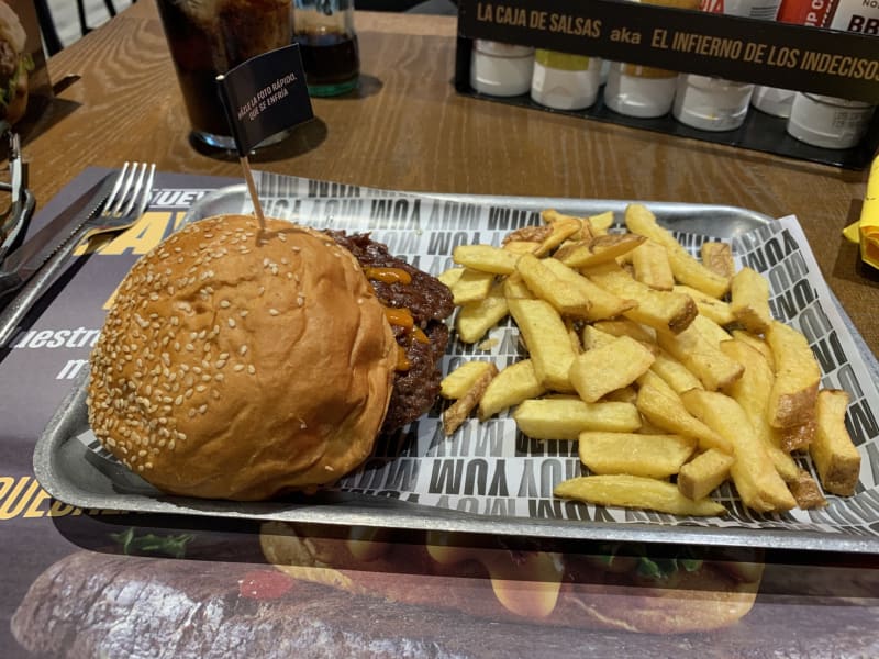 Hamburguesa Nostra - Castellana 257, Madrid