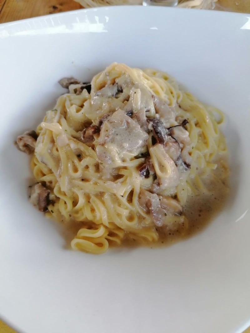 Tagliolini Tartufo e funghi - Peposo, Pietrasanta