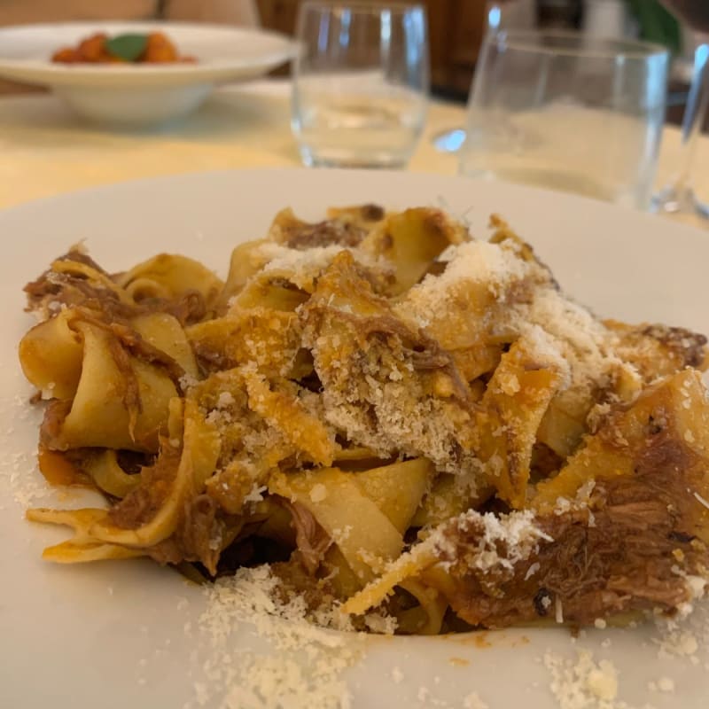 Pappardelle al cinghiale - Podere dell'Anselmo, Montespertoli