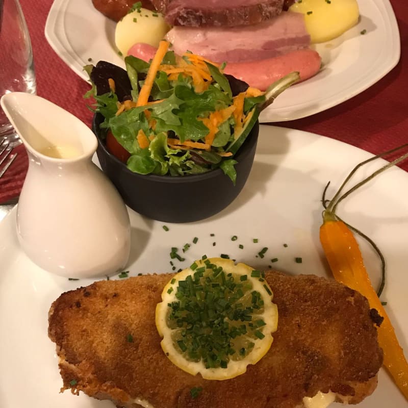 Cordon bleu sauce munster - Maison Rouge, Barr