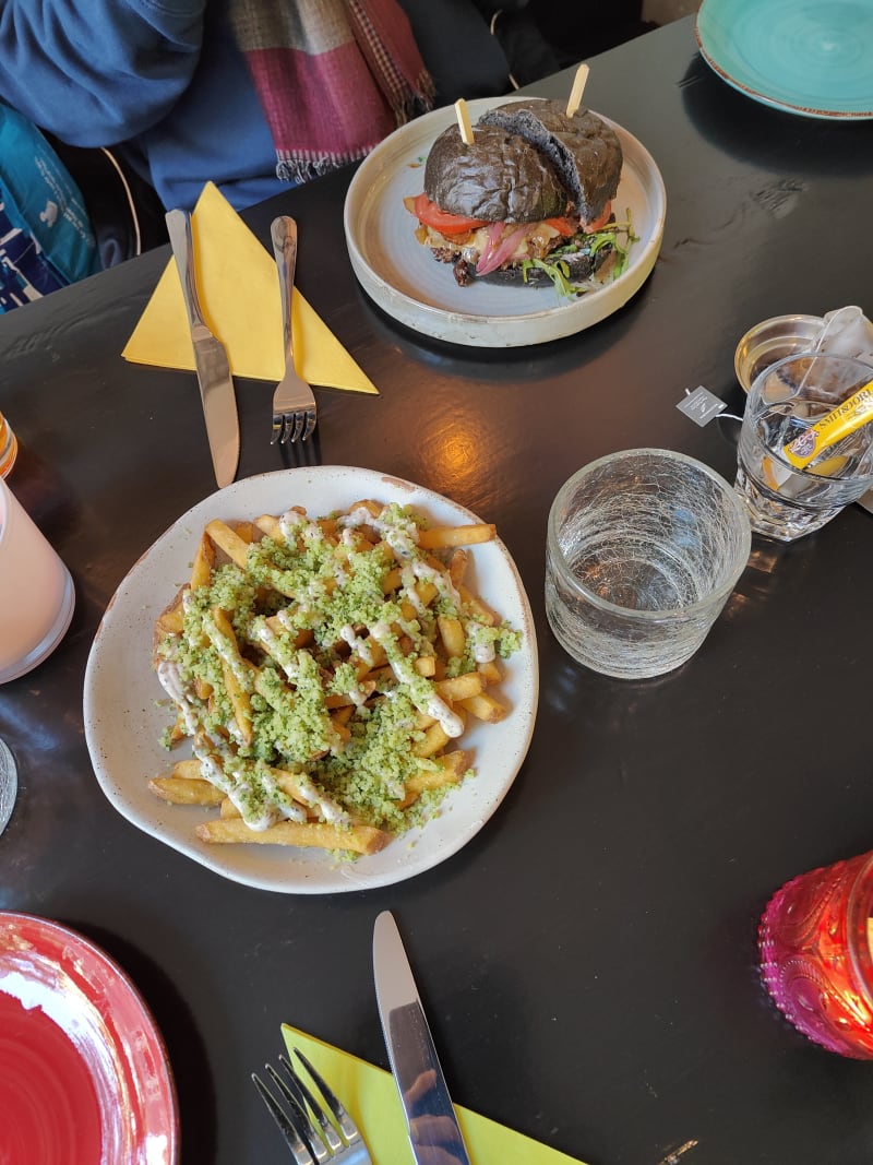 Markt Square in Delft with food stalls