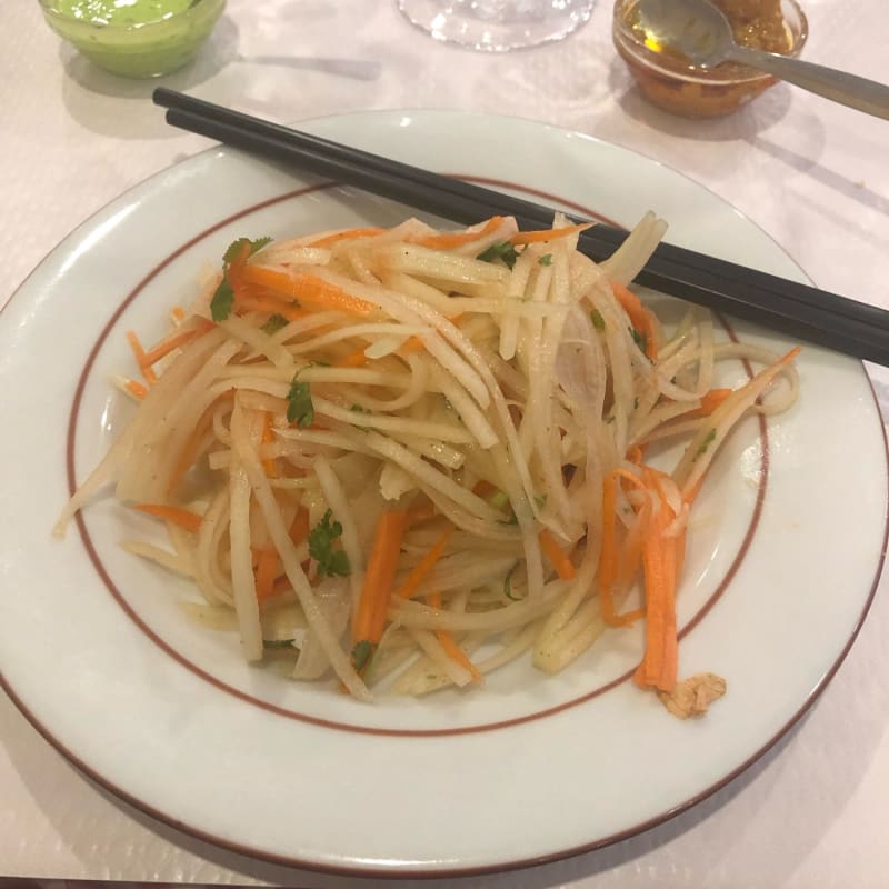 Salade de papaya - Taste of Tibet, Malakoff