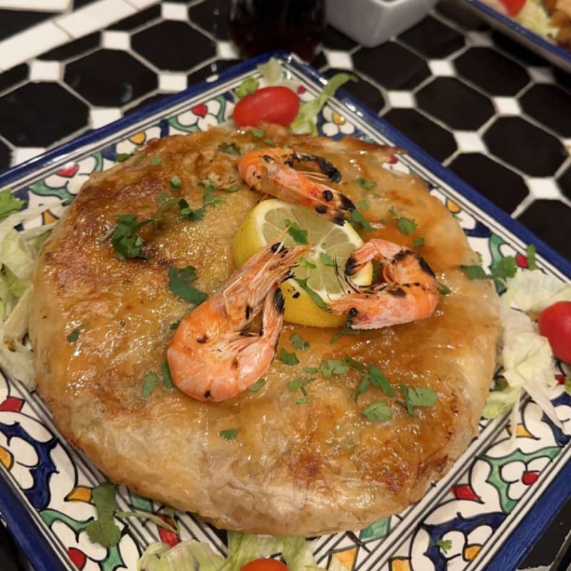 Pastilla aux fruits de mer et poisson  - Ô Coeur de l'Orient, La Neuvillette-lès-Reims