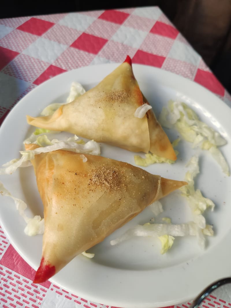 Samosa de pollo - Baisakhi Indian Restaurant, Madrid