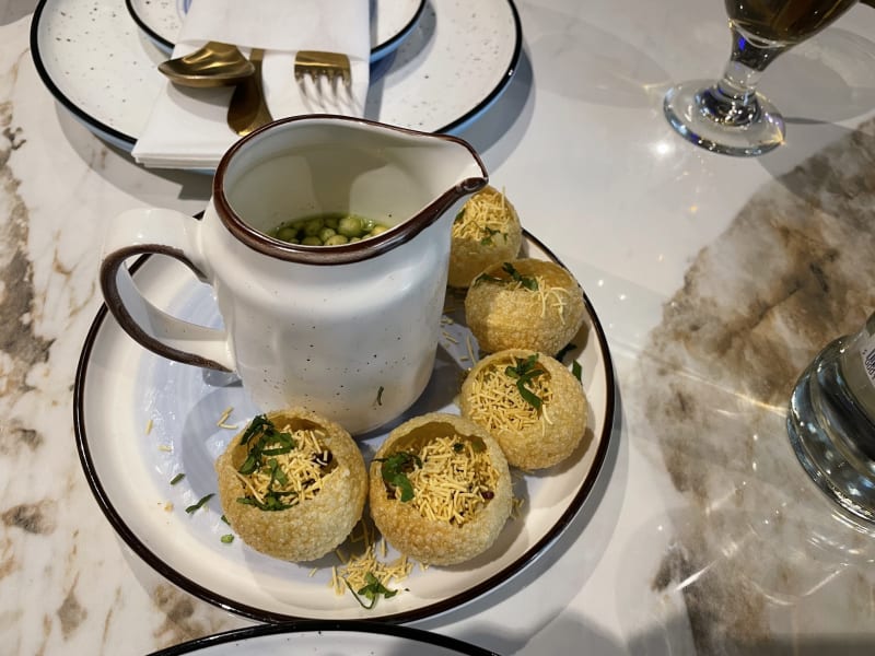 Pani Puri / Golgappa Platter (6 pcs) - Atithi Indian Restaurant Eindhoven, Eindhoven