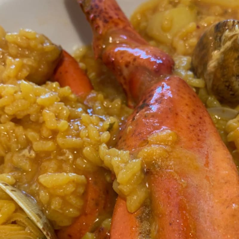 Arroz meloso con bogavante - Arrocería Balear Majadahonda, Majadahonda