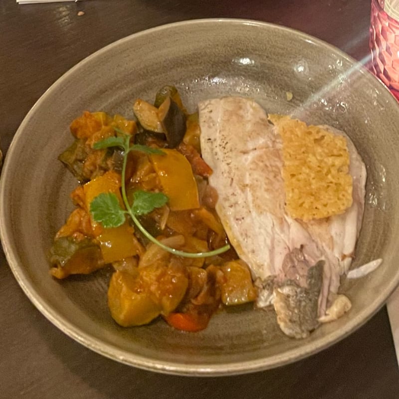 daurade + ratatouille - Le Moliteuil, Paris