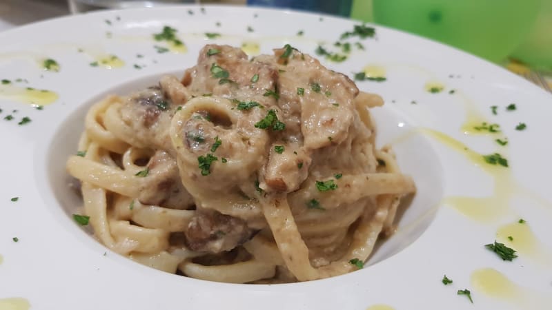 Tagliatelle Ai Porcini  - L'arte della Pizza da Salvatore - Osteria, Mercato San Severino