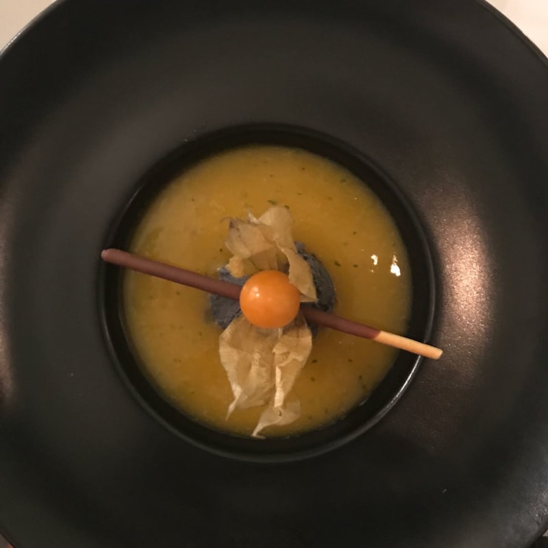 Dessert soupe à la mangue - Chez Moi, Toulouse