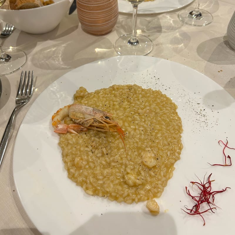 Risotto al prosecco e gamberi reali - Vineria Cicchetteria da Fulvio, Venice