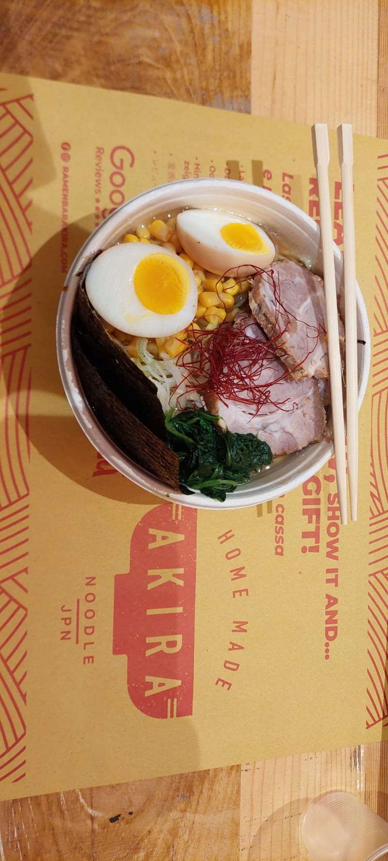 Ramen Lab Akira, Rome